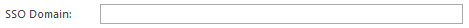 2. SSO Domain
