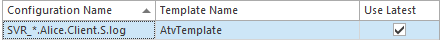 1. Current Templates