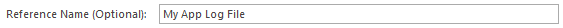 1. Reference Name