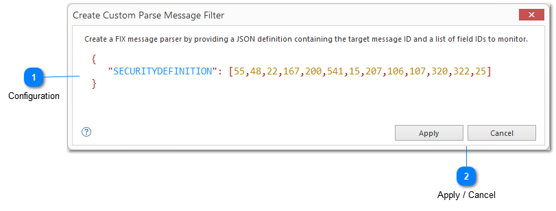 Custom Parse Filter