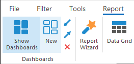 1. Report Toolbar