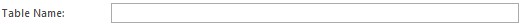 7. Table Name