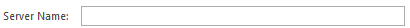 1. Server Name