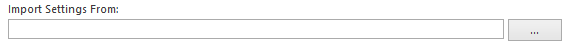 1. Settings File