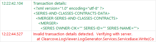 3. Log Entries