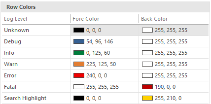 1. Grid Color Settings