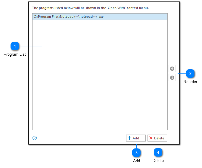 Open With Applications
