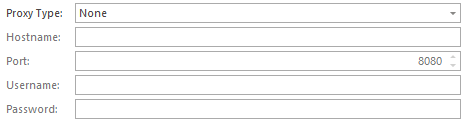 1. Proxy Settings