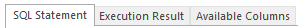1. SQL View Tabs