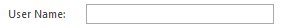 4. User Name