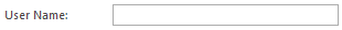 7. User Name