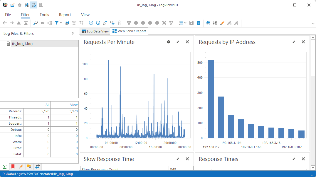 LogViewPlus Screenshot