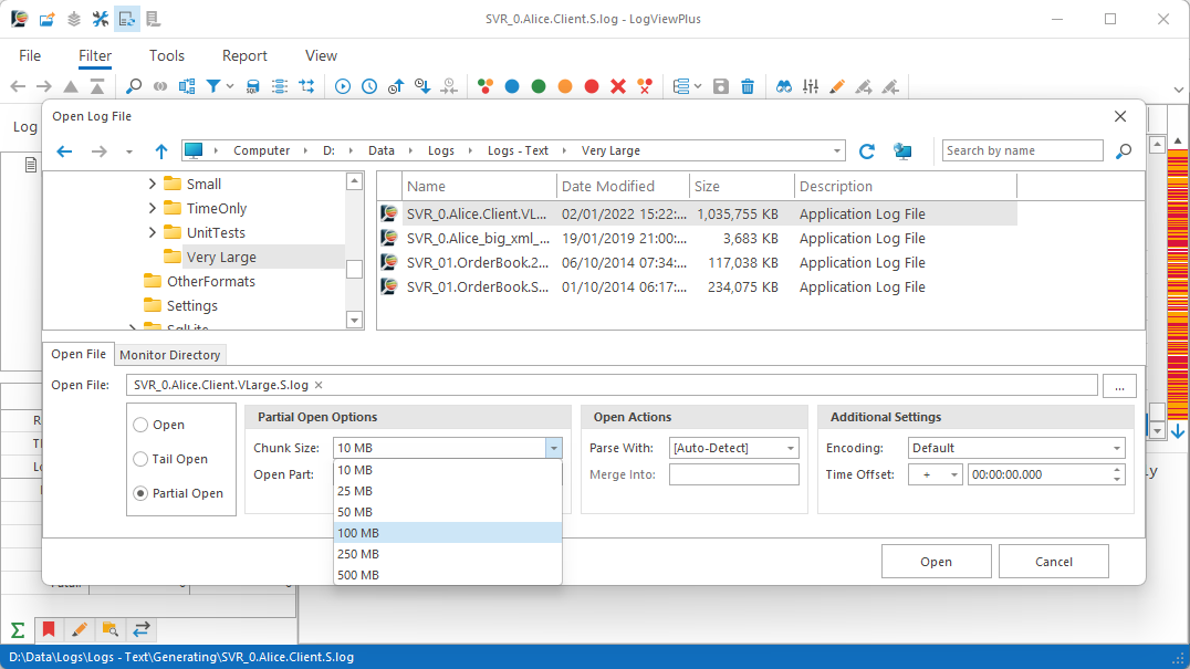 LogViewPlus Screenshot