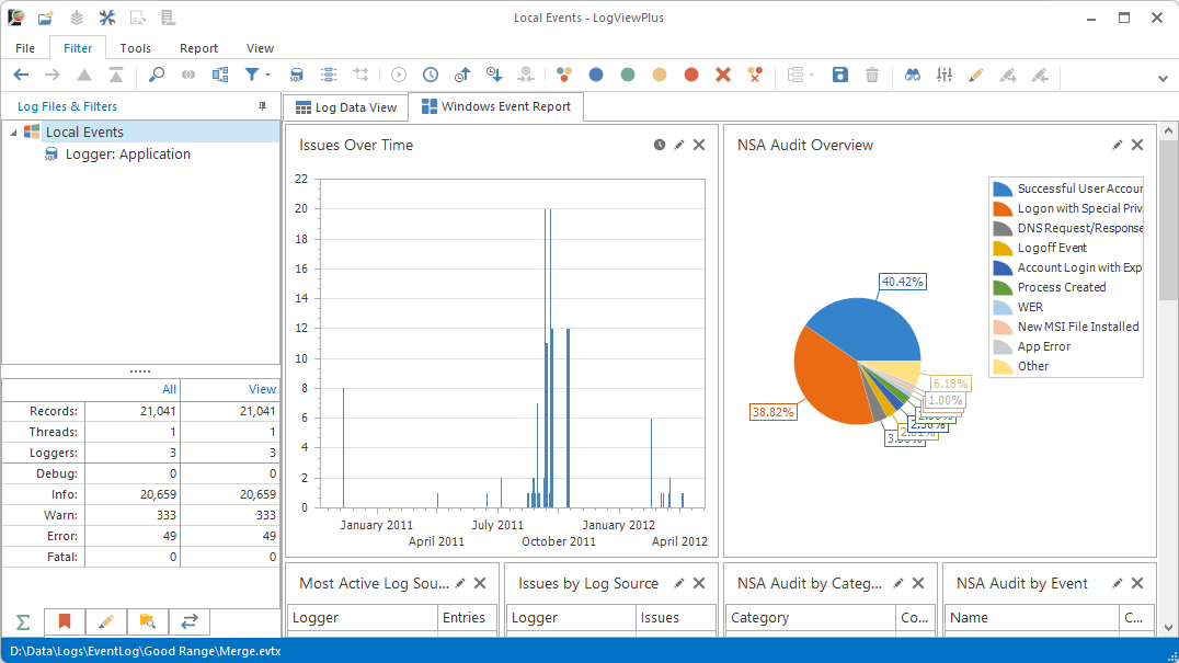LogViewPlus Screenshot